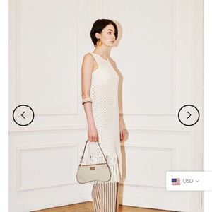 JW PEI Women's Eva Shoulder Handbag - Beige Canvas